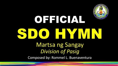 HYMNO NG SANGAY SA PASIG .